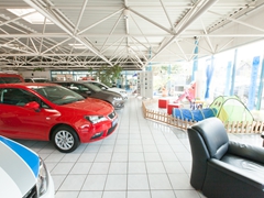 Ein Blick ins Autohaus Breitungen