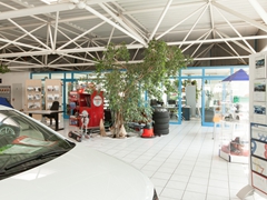 Ein Blick ins Autohaus Breitungen