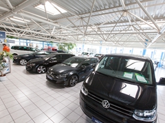 Ein Blick ins Autohaus Breitungen