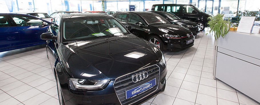 Ein Blick ins Autohaus