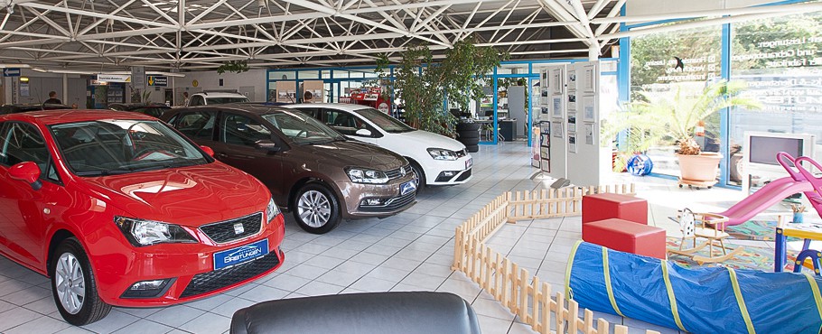 Ein Blick ins Autohaus